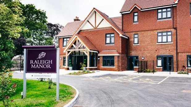 Raleigh Manor care home in Exmouth